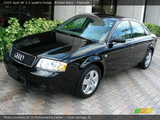 2003 Audi A6 3.0 quattro Sedan in Brilliant Black