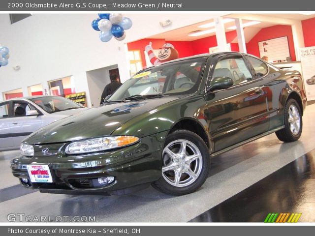 2000 Oldsmobile Alero GLS Coupe in Meadow Green