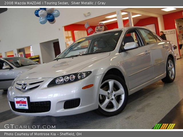 2008 Mazda MAZDA6 i Touring Sedan in Silver Metallic