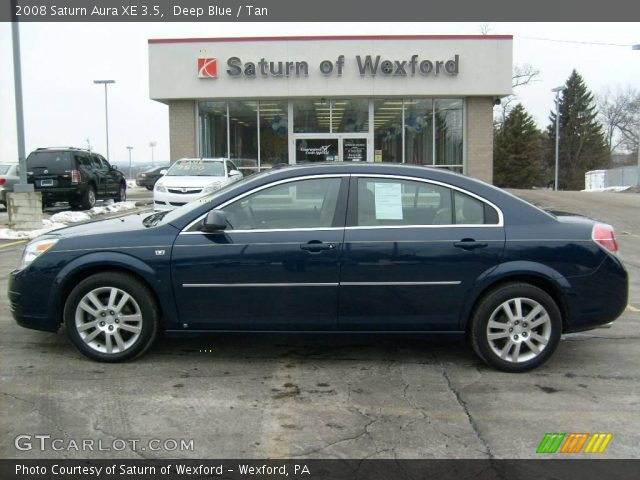 2008 Saturn Aura XE 3.5 in Deep Blue
