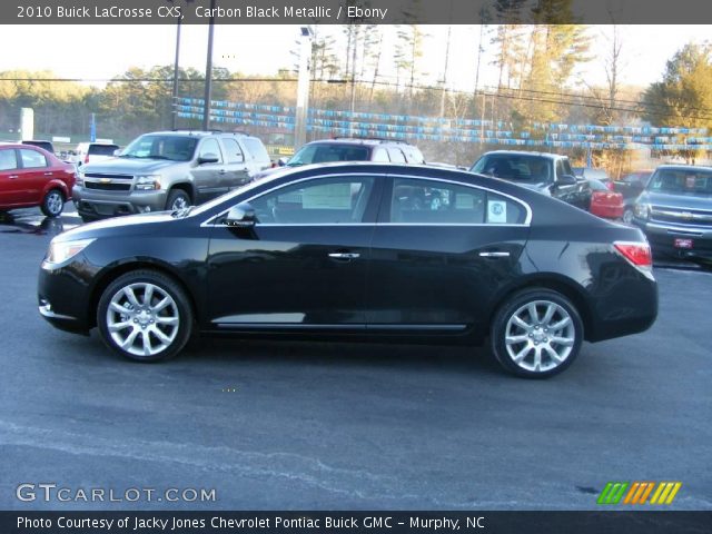 2010 Buick LaCrosse CXS in Carbon Black Metallic