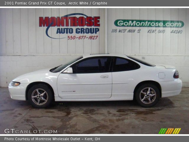 2001 Pontiac Grand Prix GT Coupe in Arctic White