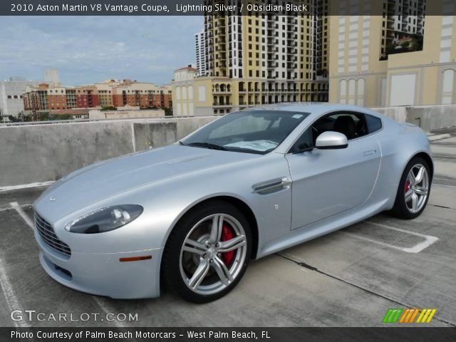 2010 Aston Martin V8 Vantage Coupe in Lightning Silver