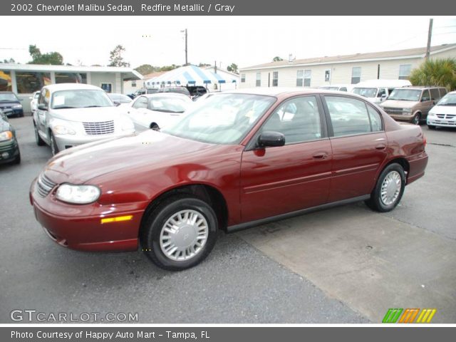2002 Chevrolet Malibu Sedan in Redfire Metallic
