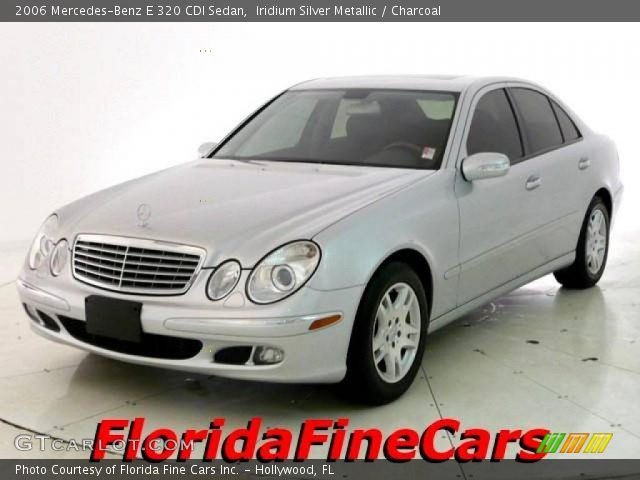 2006 Mercedes-Benz E 320 CDI Sedan in Iridium Silver Metallic