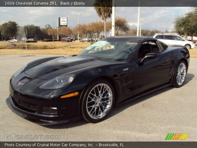 2009 Chevrolet Corvette ZR1 in Black