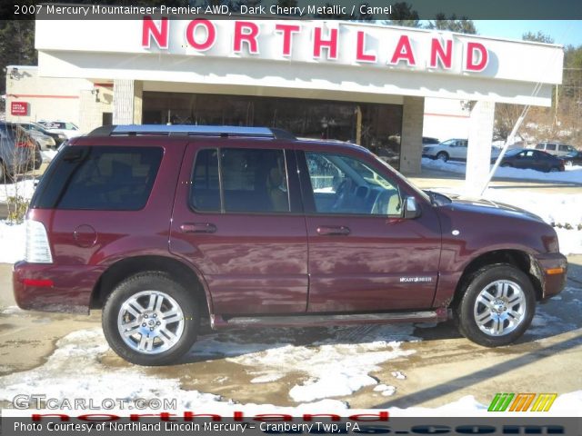 2007 Mercury Mountaineer Premier AWD in Dark Cherry Metallic