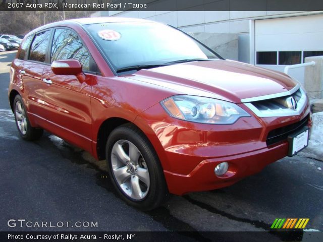 2007 Acura RDX  in Moroccan Red Pearl