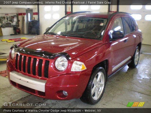 2007 Jeep Compass Limited in Inferno Red Crystal Pearlcoat