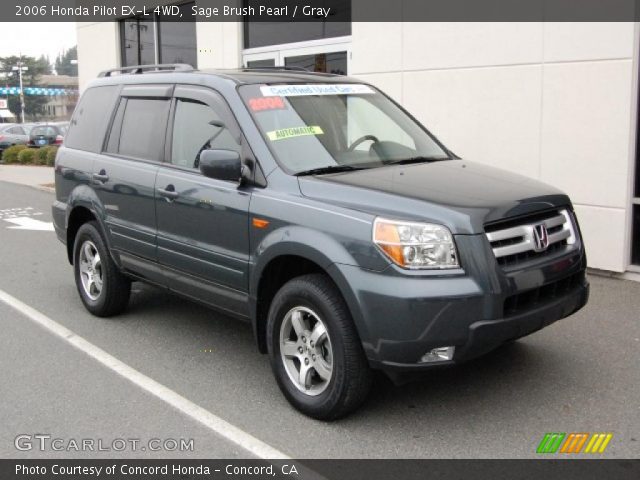 2006 Honda Pilot EX-L 4WD in Sage Brush Pearl