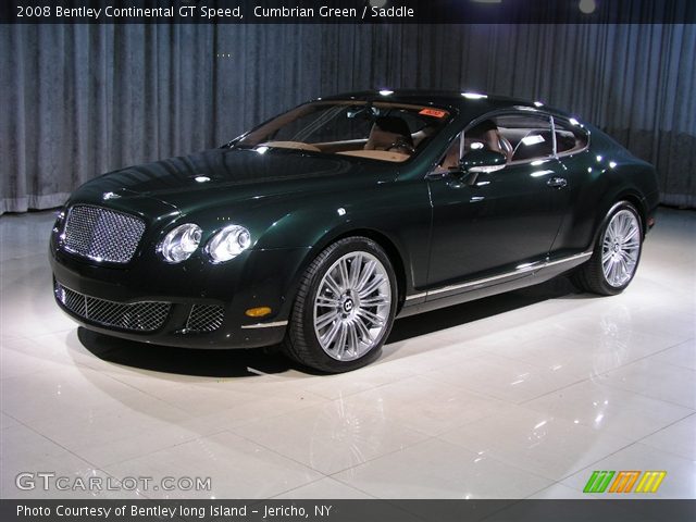 2008 Bentley Continental GT Speed in Cumbrian Green