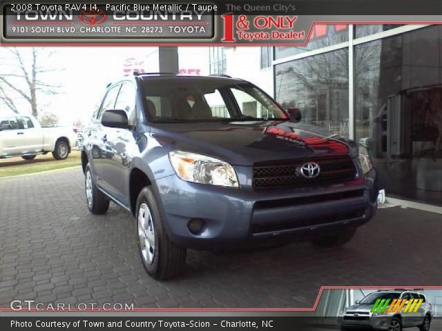 2008 Toyota RAV4 I4 in Pacific Blue Metallic