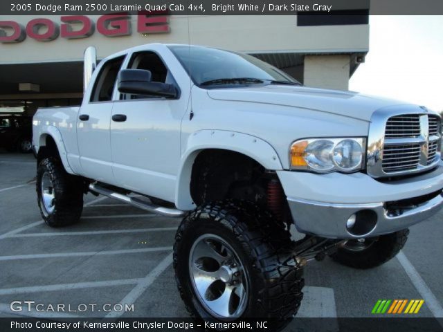 2005 Dodge Ram 2500 Laramie Quad Cab 4x4 in Bright White
