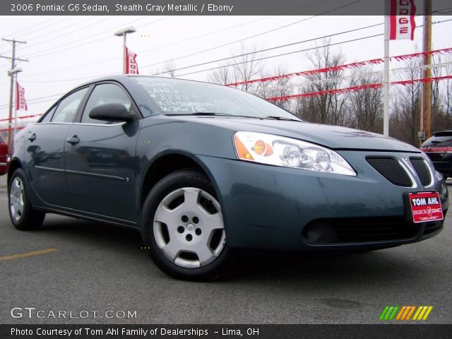 2006 Pontiac G6 Sedan in Stealth Gray Metallic