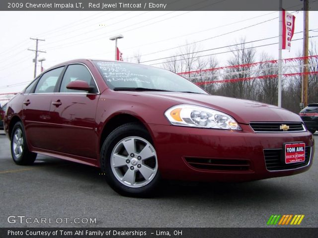 2009 Chevrolet Impala LT in Red Jewel Tintcoat