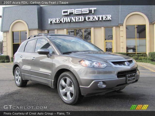 2007 Acura RDX  in Carbon Gray Pearl