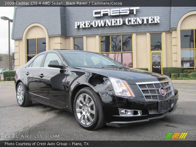 2009 Cadillac CTS 4 AWD Sedan in Black Raven