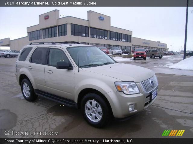 2010 Mercury Mariner I4 in Gold Leaf Metallic