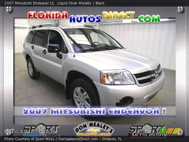 2007 Mitsubishi Endeavor LS in Liquid Silver Metallic