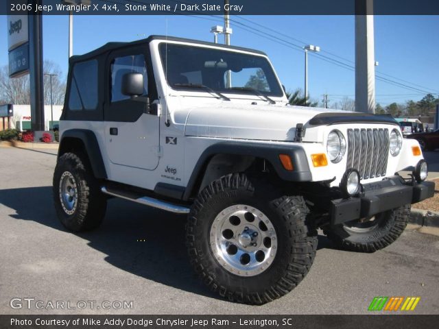 2006 Jeep Wrangler X 4x4 in Stone White