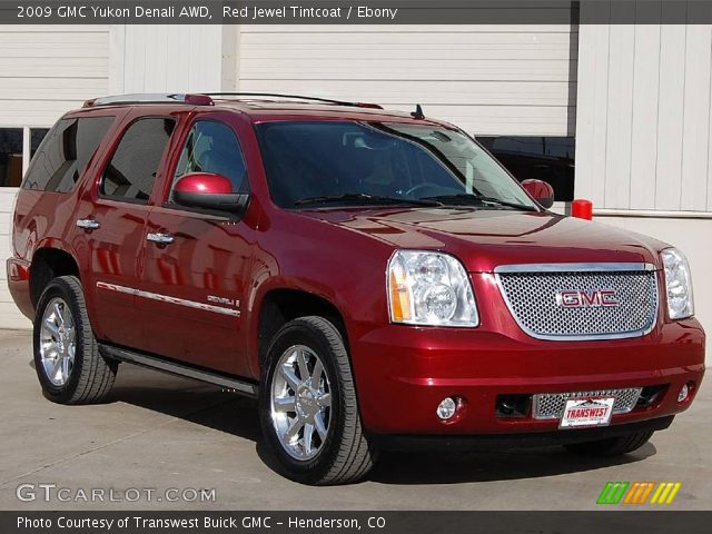 2009 GMC Yukon Denali AWD in Red Jewel Tintcoat