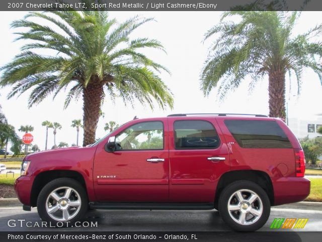 2007 Chevrolet Tahoe LTZ in Sport Red Metallic