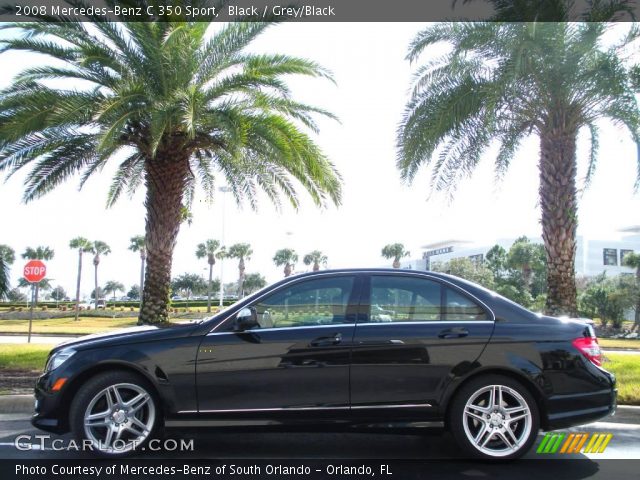 2008 Mercedes-Benz C 350 Sport in Black