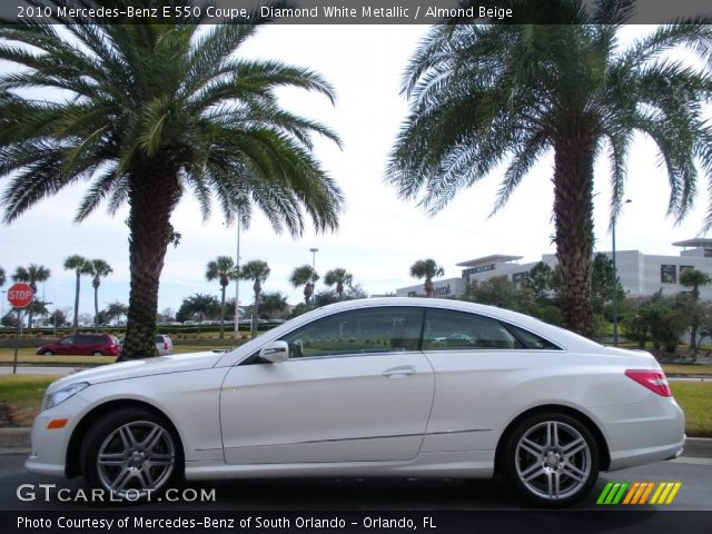 2010 Mercedes-Benz E 550 Coupe in Diamond White Metallic