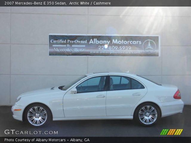 2007 Mercedes-Benz E 350 Sedan in Arctic White