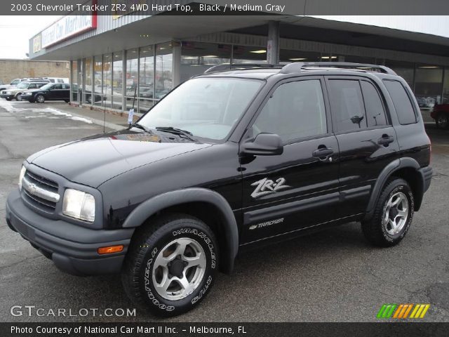 2003 Chevrolet Tracker ZR2 4WD Hard Top in Black