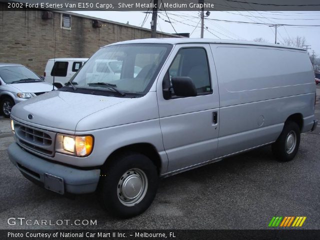 2002 Ford E Series Van E150 Cargo in Silver Metallic