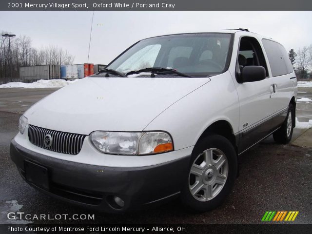 2001 Mercury Villager Sport in Oxford White