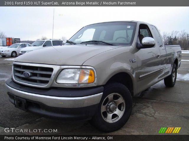 2001 Ford F150 XLT SuperCab in Arizona Beige Metallic