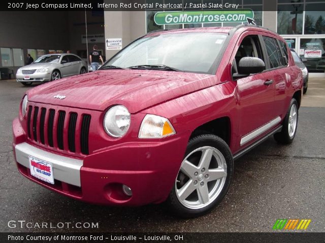2007 Jeep Compass Limited in Inferno Red Crystal Pearlcoat