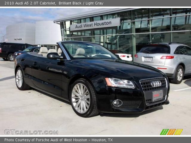 2010 Audi A5 2.0T Cabriolet in Brilliant Black