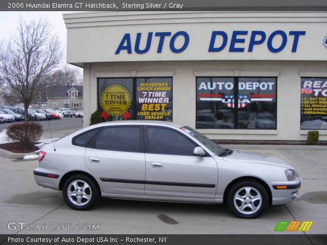 2006 Hyundai Elantra GT Hatchback in Sterling Silver