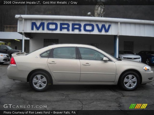 2008 Chevrolet Impala LT in Gold Mist Metallic