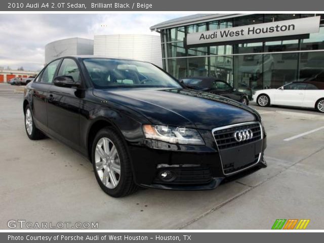 2010 Audi A4 2.0T Sedan in Brilliant Black
