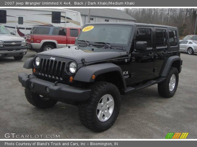 2007 Jeep Wrangler Unlimited X 4x4 in Black