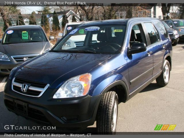 2004 Honda CR-V LX in Eternal Blue Pearl
