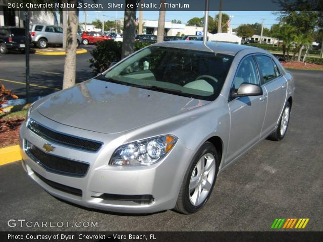 2010 Chevrolet Malibu LS Sedan in Silver Ice Metallic