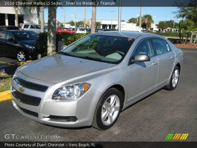 2010 Chevrolet Malibu LS Sedan in Silver Ice Metallic