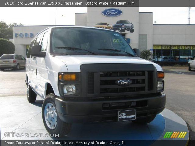 2010 Ford E Series Van E350 XL Passenger in Oxford White