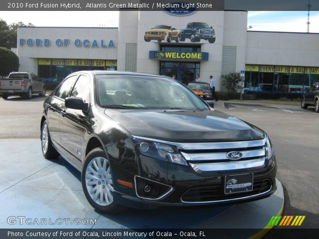 2010 Ford Fusion Hybrid in Atlantis Green Metallic