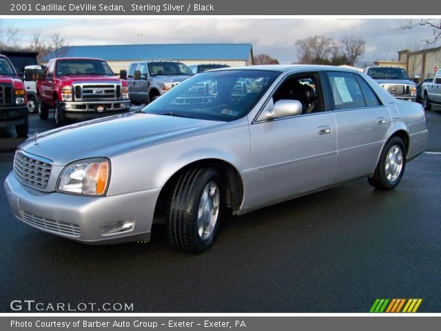 2001 Cadillac DeVille Sedan in Sterling Silver
