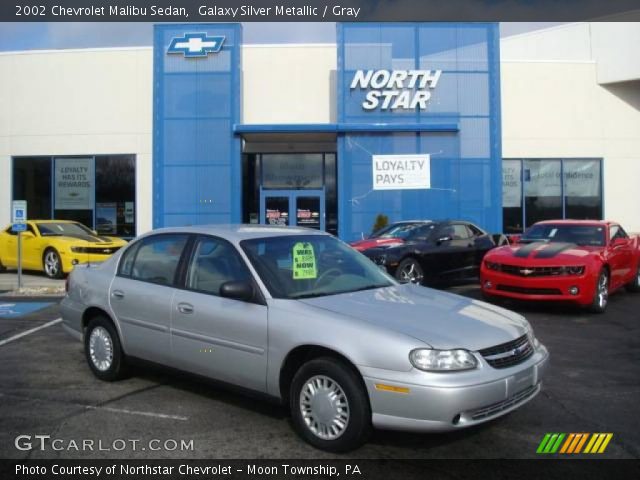 2002 Chevrolet Malibu Sedan in Galaxy Silver Metallic