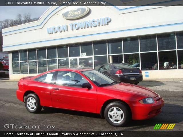 2003 Chevrolet Cavalier Coupe in Victory Red