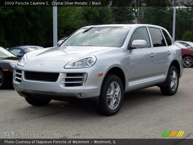 2009 Porsche Cayenne S in Crystal Silver Metallic