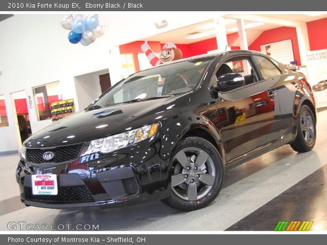 2010 Kia Forte Koup EX in Ebony Black