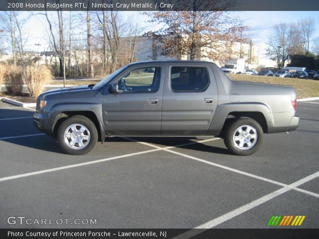 2008 Honda Ridgeline RTL in Nimbus Gray Metallic